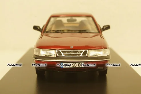 Saab 900 V6 1994 dark red metallic, PRD452, Premium X 1:43