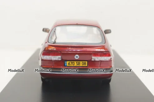 Saab 900 V6 1994 dark red metallic, PRD452, Premium X 1:43