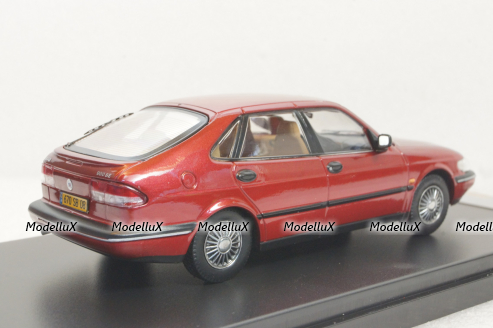 Saab 900 V6 1994 dark red metallic, PRD452, Premium X 1:43