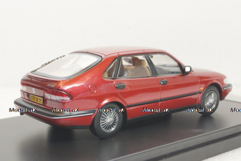 Saab 900 V6 1994 dark red metallic, PRD452, Premium X 1:43