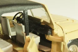 Уаз-469 А34, бежевый, 1991г., серый салон, Тантал/Радон 1:43