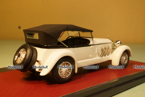 Mercedes 680S Tourer Sindelfingen white closed 1927, MX51302-152, Matrix 1:43