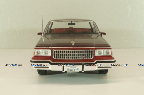 Chevrolet Caprice, red/brown, MCG18361, MCG 1:18