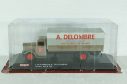 Berliet GDR 7W Truck Telonato Livraisons A.Delombre 1954, Altaya 1:43