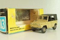 Уаз-469 А34, бежевый, 1991г., черный салон, Тантал/Радон 1:43