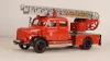 Mercedes  L 3500 DL 25 Metz, ladder fire engine 1969, 46240, NEO 1:43