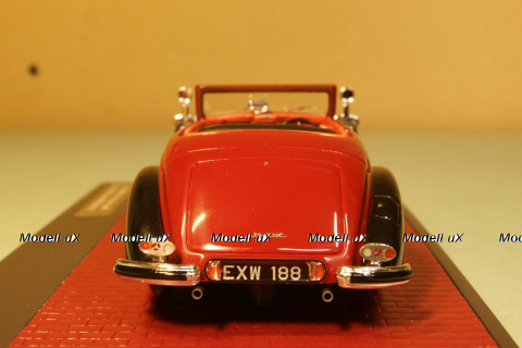 Mercedes 540K Roadster Lancefield open red 1938, MX51302-181, Matrix 1:43