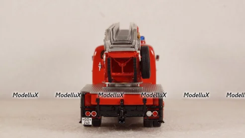 Mercedes  L 3500 DL 25 Metz, ladder fire engine 1969, 46240, NEO 1:43