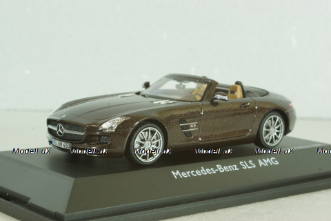Mercedes-Benz SLS AMG Roadster (R197) 2010, braun, 450745600, Schuco 1:43