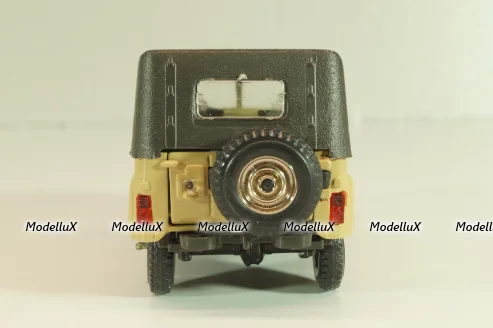 Уаз-469 А34, бежевый, 1991г., черный салон, Тантал/Радон 1:43
