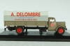 Berliet GDR 7W Truck Telonato Livraisons A.Delombre 1954, Altaya 1:43