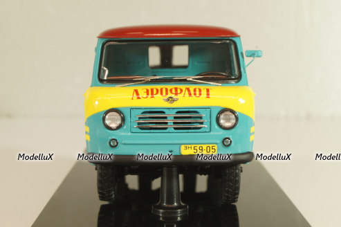 Уаз-450, с обратным открыванием дверей, Аэрофлот 1959г., 145033, DiP Models 1:43
