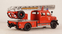 Mercedes  L 3500 DL 25 Metz, ladder fire engine 1969, 46240, NEO 1:43