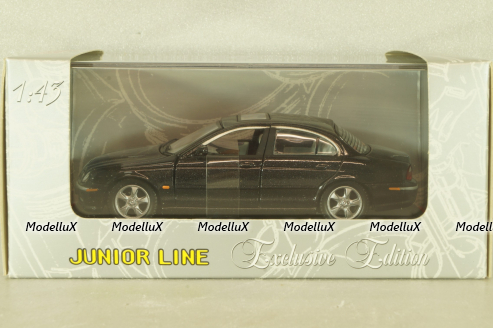 Jaguar S-type 1999, black, 390021, Schuco Junior 1:43