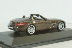 Mercedes-Benz SLS AMG Roadster (R197) 2010, braun, 450745600, Schuco 1:43