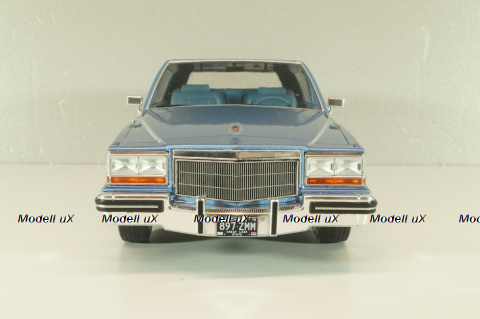 Cadillac Fleetwood Brougham 1991, blue metallic, MCG18252, MCG 1:18