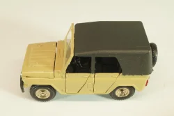 Уаз-469 А34, бежевый, 1991г., черный салон, Тантал/Радон 1:43