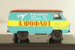 Уаз-450, с обратным открыванием дверей, Аэрофлот 1959г., 145033, DiP Models 1:43