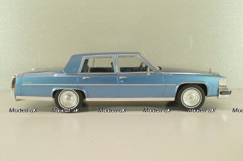 Cadillac Fleetwood Brougham 1991, blue metallic, MCG18252, MCG 1:18