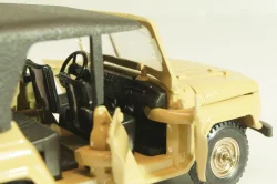 Уаз-469 А34, бежевый, 1991г., черный салон, Тантал/Радон 1:43