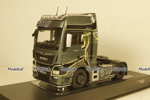 MAN TGX 18.510 Evolion towing vehicle greymetallic, TR113, IXO 1:43