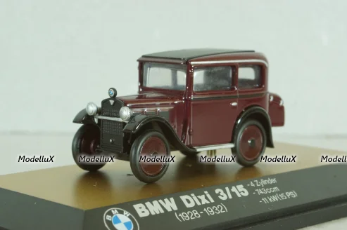 BMW Dixi 3/15 1928, dark red, 02151, Schuco 1:43