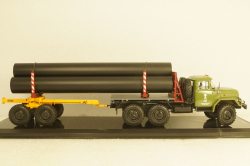 Зил-131 с прицепом-роспуском, TruckTyr 1:43