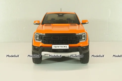 Ford Ranger Raptor 2022, pikup, orange, MCG18456, MCG 1:18