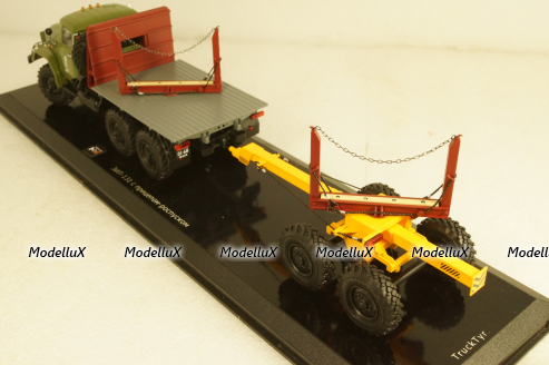 Зил-131 с прицепом-роспуском, TruckTyr 1:43