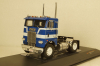 Freightliner COE towing vehicle 1976 blue/white, TR111, IXO 1:43