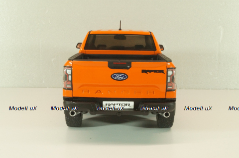 Ford Ranger Raptor 2022, pikup, orange, MCG18456, MCG 1:18