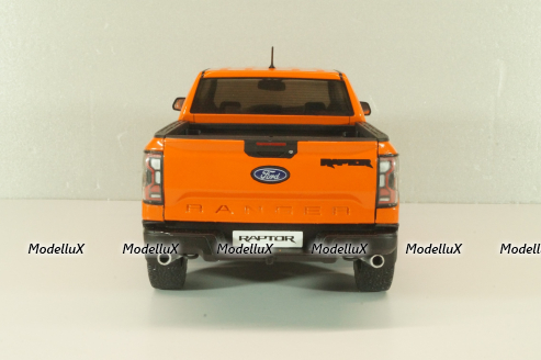 Ford Ranger Raptor 2022, pikup, orange, MCG18456, MCG 1:18