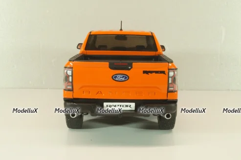 Ford Ranger Raptor 2022, pikup, orange, MCG18456, MCG 1:18