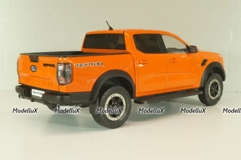 Ford Ranger Raptor 2022, pikup, orange, MCG18456, MCG 1:18