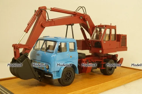 Маз-500А Экскаватор "Красный экскаватор" г.Киев 1977г., TruckTyr 1:43
