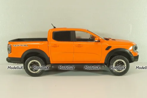 Ford Ranger Raptor 2022, pikup, orange, MCG18456, MCG 1:18