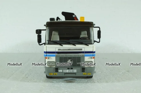 Pegaso 1434 Truck Pianale 4-assi with cran GRU 1985 Altaya 1:43 Уценка !