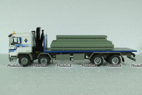 Pegaso 1434 Truck Pianale 4-assi with cran GRU 1985 Altaya 1:43 Уценка !