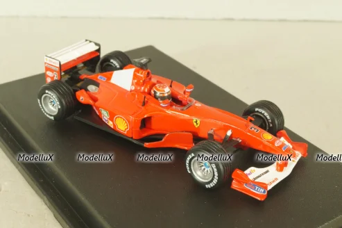 Ferrari F1-2000 with figuren Michael Schumacher, 2000, Formula 1, 26748, Hot Wheels 1:43