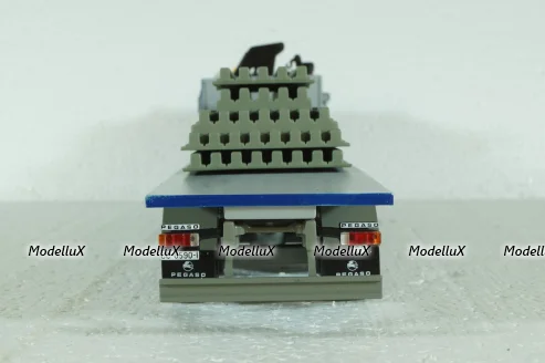 Pegaso 1434 Truck Pianale 4-assi with cran GRU 1985 Altaya 1:43 Уценка !