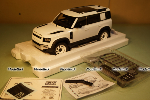 Land  Rover Defender 110, 2020, 30th Anniversary Edition, Fuji White, ALM810809, Almost Real 1:18