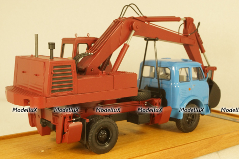 Маз-500А Экскаватор "Красный экскаватор" г.Киев 1977г., TruckTyr 1:43