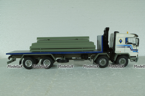 Pegaso 1434 Truck Pianale 4-assi with cran GRU 1985 Altaya 1:43 Уценка !