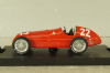 Alfa Romeo 159  #22 Spain G.P 1951, Juan Manuel Fangio, Formula 1, red,  S021, Brumm 1:43