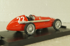 Alfa Romeo 159  #22 Spain G.P 1951, Juan Manuel Fangio, Formula 1, red,  S021, Brumm 1:43