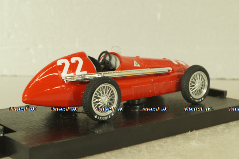 Alfa Romeo 159  #22 Spain G.P 1951, Juan Manuel Fangio, Formula 1, red,  S021, Brumm 1:43
