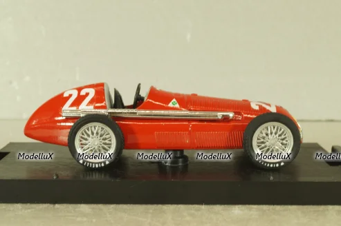 Alfa Romeo 159  #22 Spain G.P 1951, Juan Manuel Fangio, Formula 1, red,  S021, Brumm 1:43