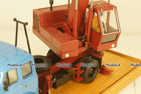 Маз-500А Экскаватор "Красный экскаватор" г.Киев 1977г., TruckTyr 1:43