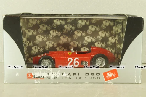 Ferrari D50  #26 Italia G.P 1956, Juan Manuel Fangio, Formula 1, red,  S024, Brumm 1:43