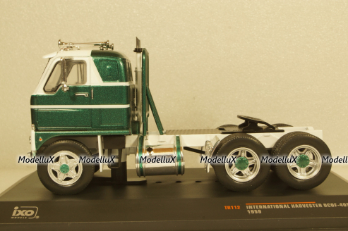 International Harvester DCOF-405 towing vehicle 1959 greenmetallic/white, TR112, IXO 1:43